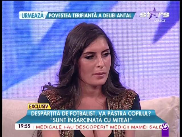 Gabriela va păstra copilul lui Mitea? "El m-a sunat azi prima oară"