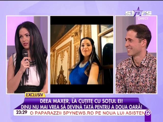 Deea Maxer, la cuţite cu soţul ei! Dinu nu mai vrea să devină tată pentru a doua oară