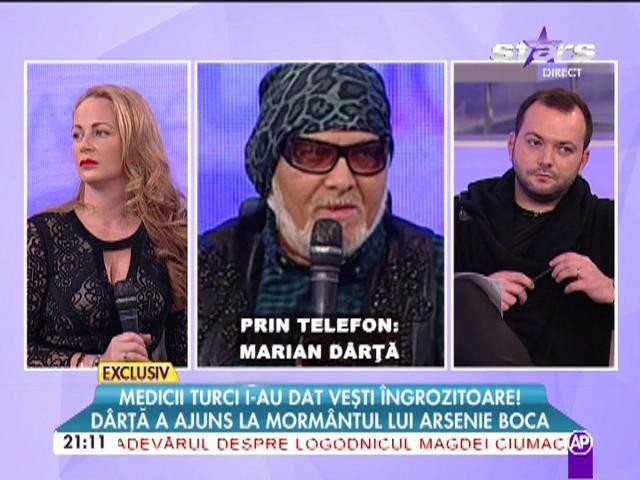 Este FĂRĂ SPERANŢĂ! Marian D&acirc;rţă a ajuns la morm&acirc;ntul lui Arsenie Boca