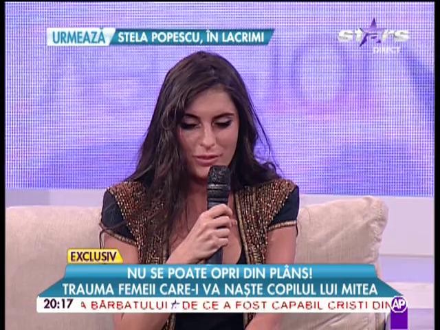 Gabriela nu se poate opri din pl&acirc;ns! SECRETUL pe care nici Mitea nu &icirc;l ştia