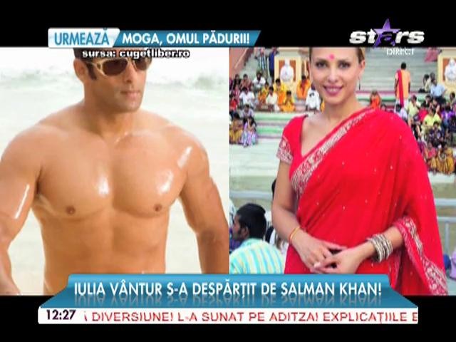 Iulia V&acirc;ntur s-a despărţit de Salman Kahn! A dat India pe plajele din Dubai!