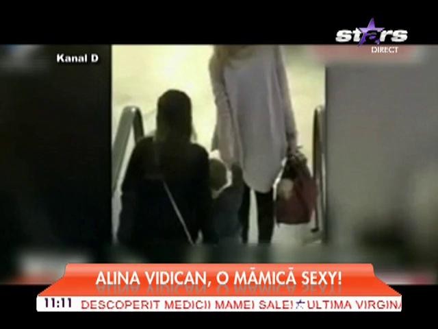Alina Vidican, o mămică sexy!