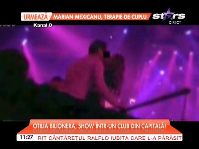 Otilia Bilionera, show &icirc;ntr-un club din Capitală!