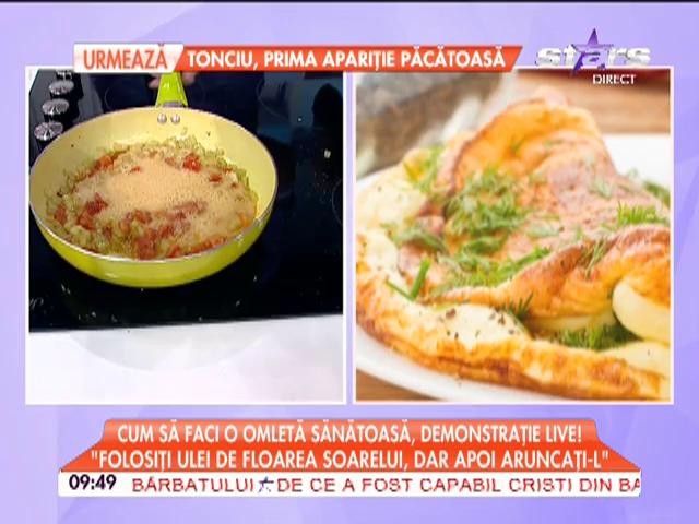 Cum să faci o omletă sănătoasă!