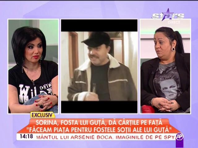 Sorina, despre relaţia cu Nicolae Guţă