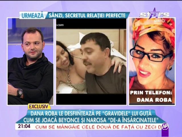 Dana Roba le atacă pe "&Icirc;NSĂRCINATELE" lui Nicolae Guţă: "Copiii sunt cărţi de credit pentru ele!"
