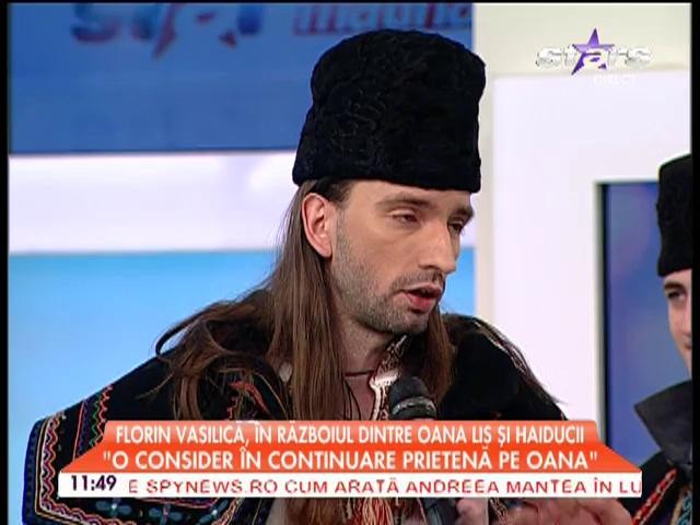 Florin Vasilică, &icirc;n războiul dintre Oana Lis şi Haiducii: "Soţii Lis cu asta se ocupă. Sunt inventatori de subiecte"