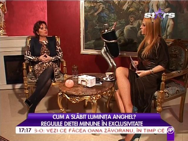 Dietă sau probleme financiare? LUMINIŢA ANGHEL a dezvăluit cum a TOPIT kilogramele