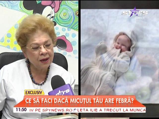 Ce să dacă micuţul tău are febră?