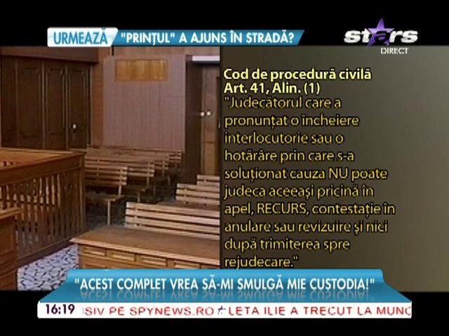 Angelica, scandal monstru la Tribunal! "Acest complet vrea să-mi smulgă mie custodia!"