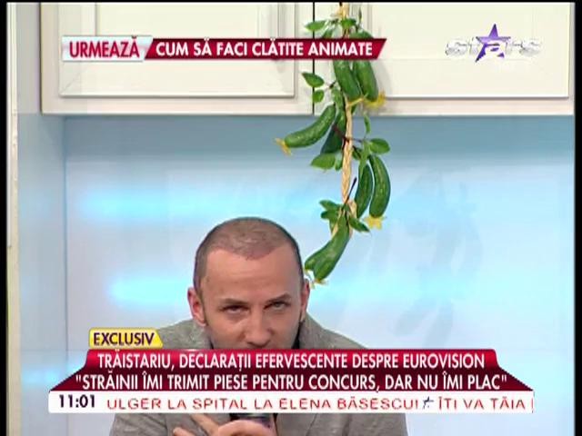 Mihai Trăistariu, din nou la EUROVISION? "Dacă merg vreau să c&acirc;ştig"