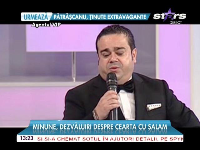 Minune, dezvăluiri despre ceata cu Salam