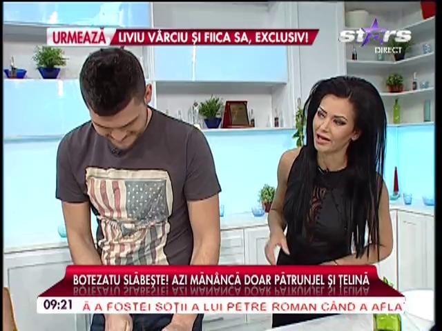 Răzvan Botezatu slăbeşte! Azi măn&acirc;ncă doar pătrunjel şi ţelină