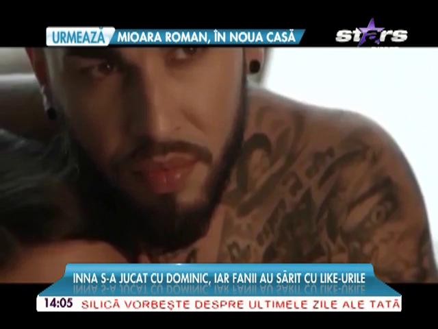 Inna s-a jucat cu Dominic, iar fanii au sărit cu like-urile