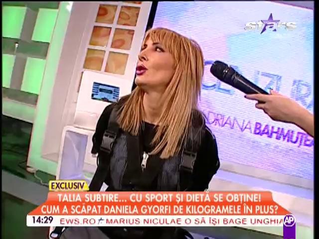 Daniela Gyorfi, despre secretul situetei perfecte