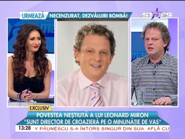Leonard Miron, la Star Magazin 1
