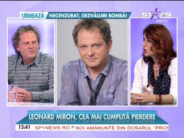Leonard Miron, la Star Magazin 2