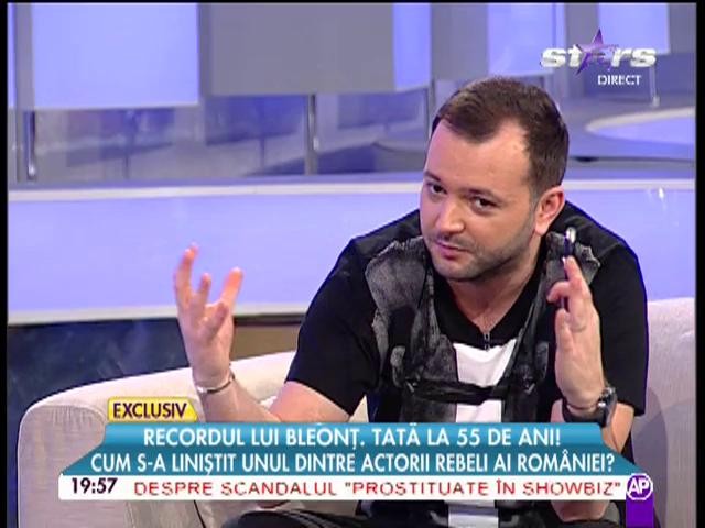 Claudiu Bleonţ, tată la 55 de ani! Cum s-a liniştit unul dintre actorii rebeli ai Rom&acirc;niei