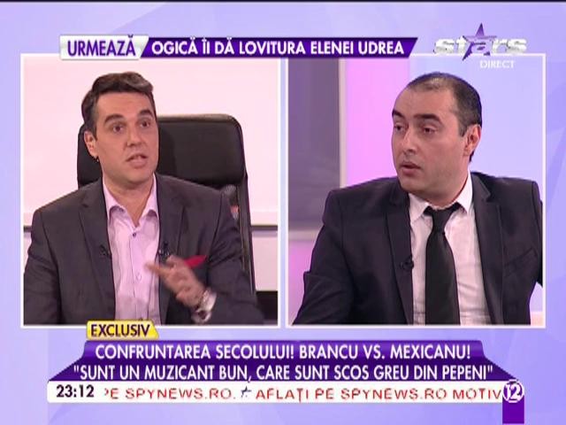 Confruntarea secolului: Cristi Brancu vs. Marian Mexicanu'! Ce cuvinte şi-au spus cei doi, faţă &icirc;n faţă