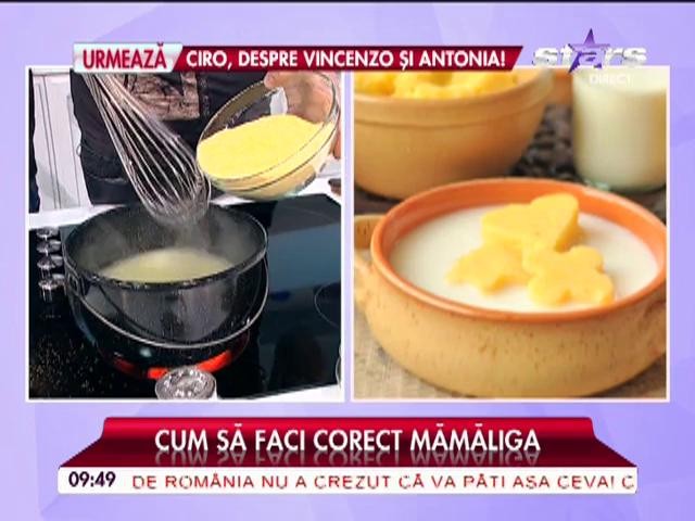 Mămăliga &icirc;ngraşă?