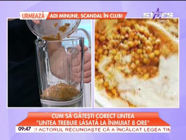Cum să găteşti corect lintea