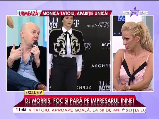 Dj, Morris, foc şi pară pe impresarul Innei! "Mi-a fost impresar, dar fără contract"