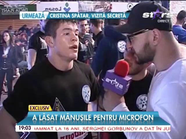 Cristi Mitrea s-a reprofilat! A lăsat măşile pentru microfon