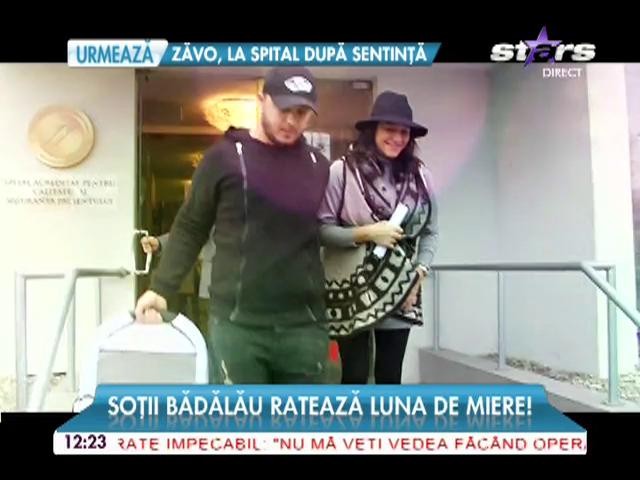 Claudia Pătrăşcanu şi Gabi Bădălău au ratat luna de miere! Ce s-a &icirc;nt&acirc;mplat