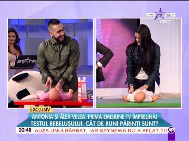 Antonia şi Alex Velea le dau sfaturi viitorilor părinţi! Cum se prepară m&acirc;ncarea pentru bebeluş