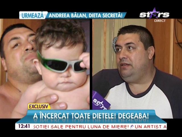 Viaţa la 200 de kilograme! Un tată iubitor, sufocat de propria greutate