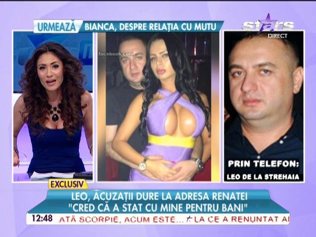 Leo de la Strehaia, declaraţii şocante: "Renata a vrut să se sinucidă"