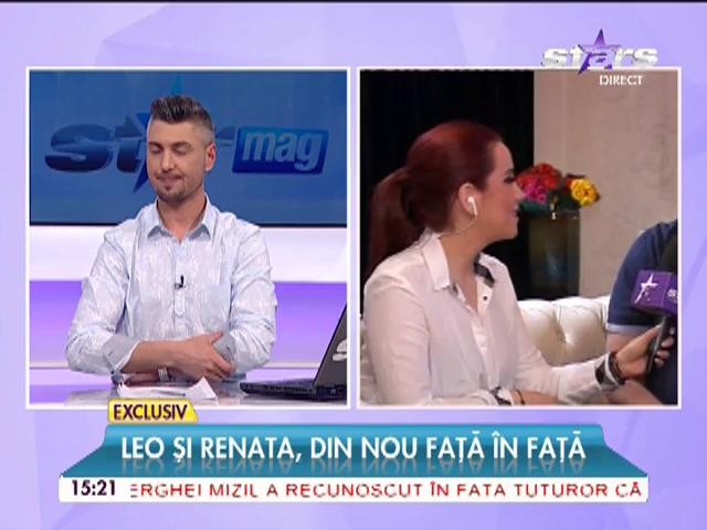 Leo şi Renata, la Star Magazin