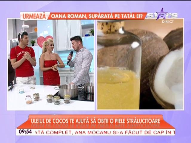 Uleiul de cocos &icirc;nlătură stresul