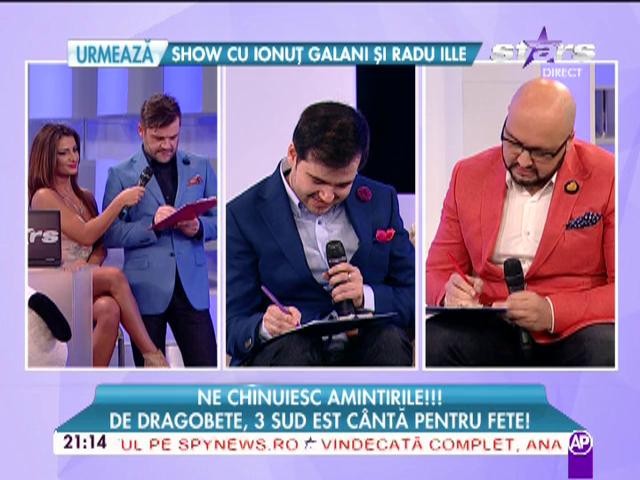 Trupa 3 Sud Est a dat un test, &icirc;n direct! C&acirc;t de bine se cunosc cei trei artişti