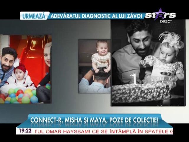Fiica lui Connect-R, celebră la un an! Părinţii o promovează non-stop