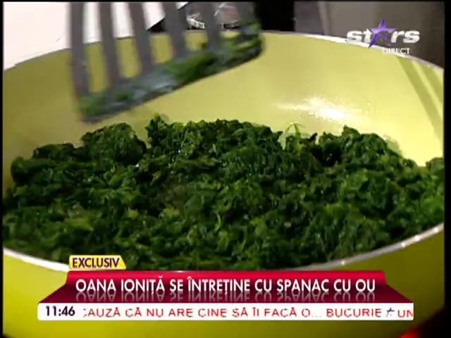 "Bebeluşa" Oana, despre stilul ei de viaţă: "Dimineaţa măn&acirc;nc spanac, are mult fier şi &icirc;ţi dă forţă"