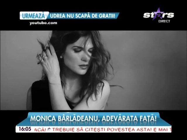 Monica B&acirc;rlădeanu fără machiaj