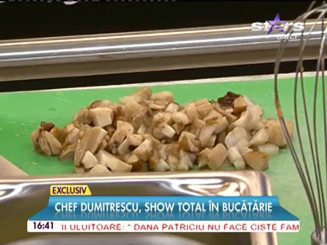 Chef Florin Dumitrescu, show total &icirc;n bucătărie