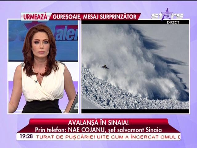 Alertă! Avalanşă la Sinaia