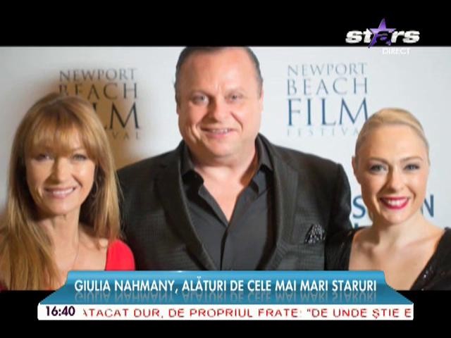 Giulia Nahmany, alături de cele mai mari staruri ale lumii