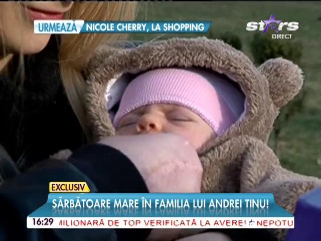 Andrei Tinu şi soţia, compleşiţi de emoţie! Cum se descurcă &icirc;n rolul de părinţi