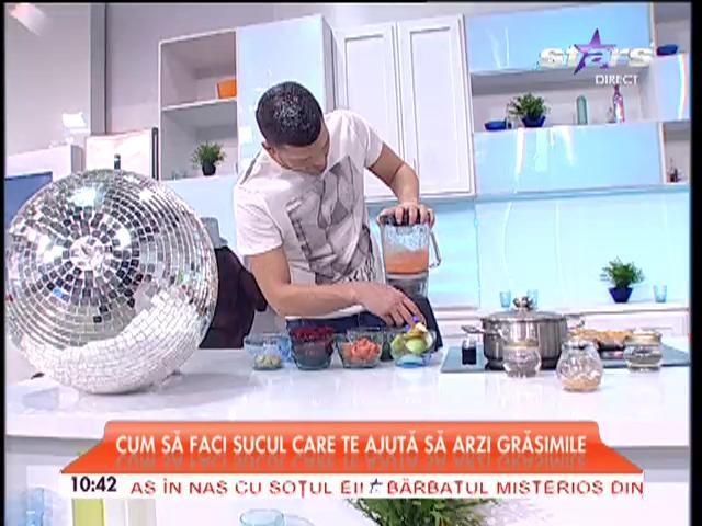 Cum să faci sucul care te ajută să arzi grăsimile