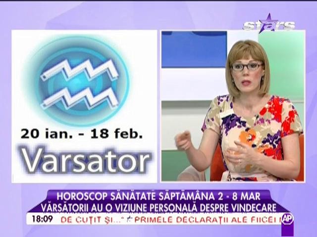 Horoscopul sănătăţii pentru săptămâna 2-8 martie!