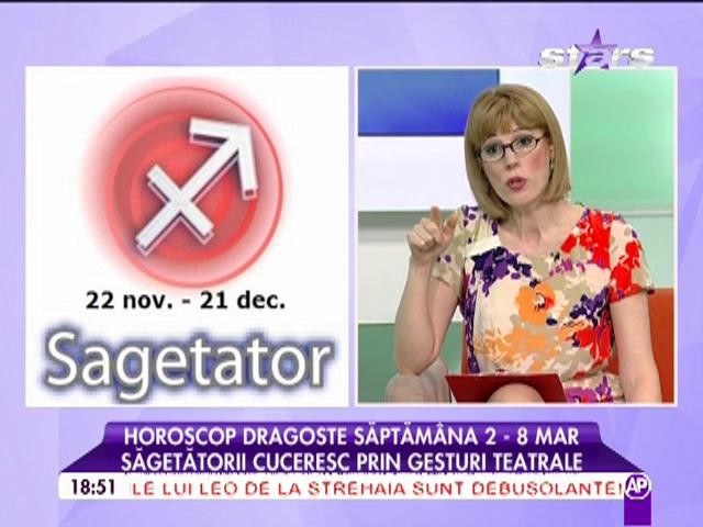 Horoscopul dragostei pentru săptămâna 2 - 8 martie!