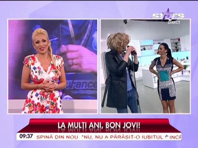 Bote &icirc;l imită pe Bon Jovi