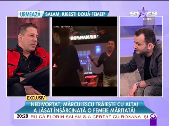 Nedivorţat, Mărculescu trăieşte cu alta! A lăsat &icirc;nsărcinată o femeie măritată