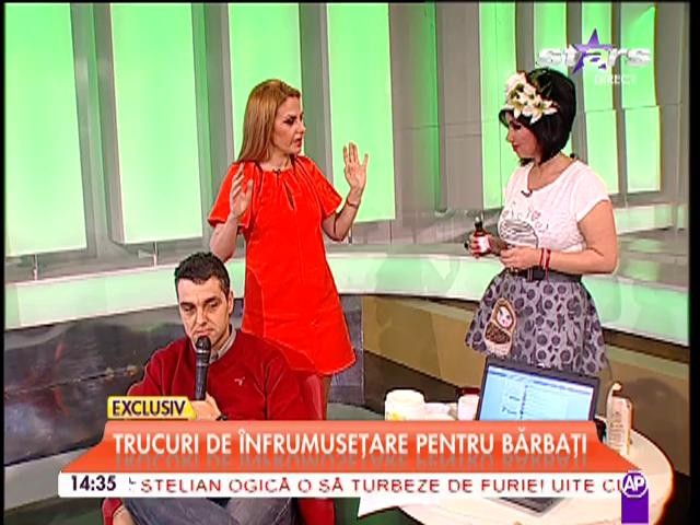 Cum l-a scăpat Oana Turcu pe Cristi Brancu de calviţie? Iată tratamentul minune