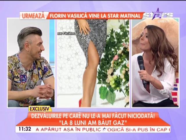 Ana Mocanu a fost "păcătoasă" de mică: "La 8 luni am băut gaz"