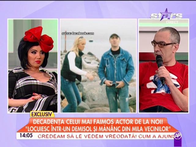 Decadenţa celui mai faimos actor de la noi: "Locuiesc într-un demisol şi mănânc din mila vecinilor"