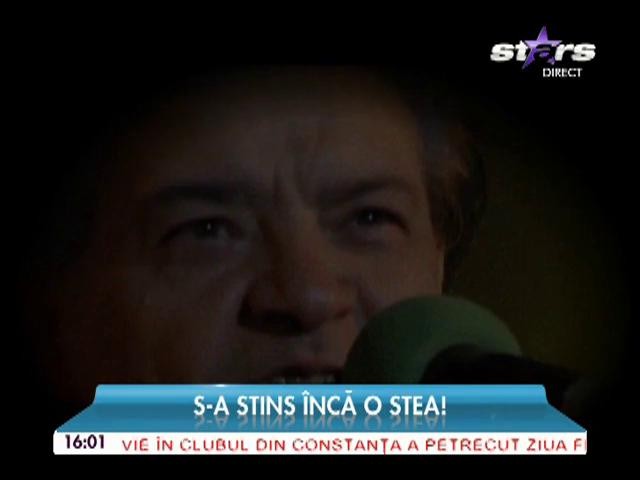 S-a stins &icirc;ncă o stea!